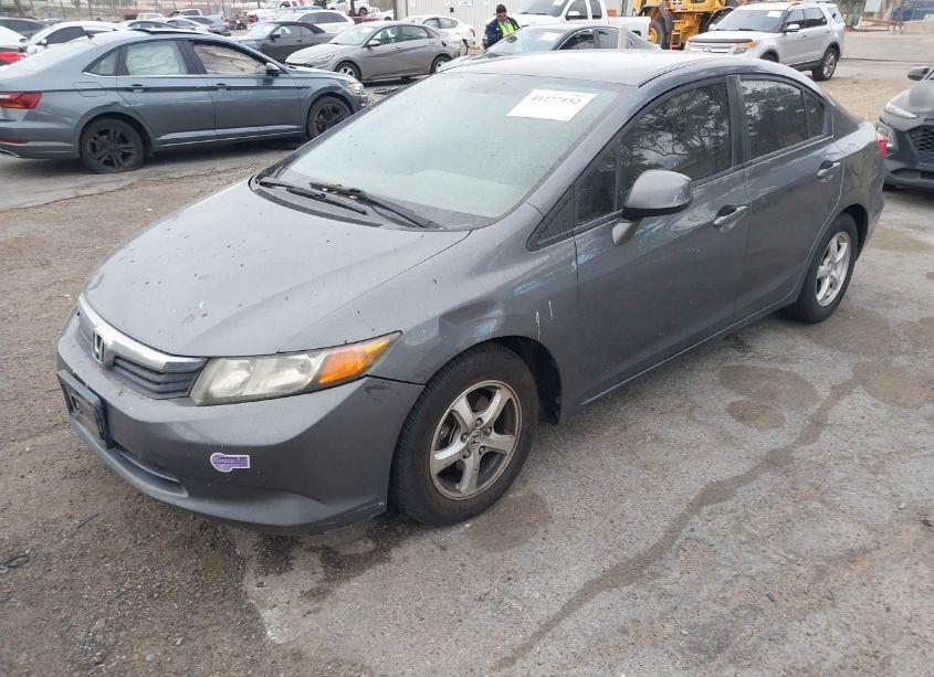 Photo 2 of 2012 Honda Civic NATURAL GAS (VIN 19XFB5F51CE000458)