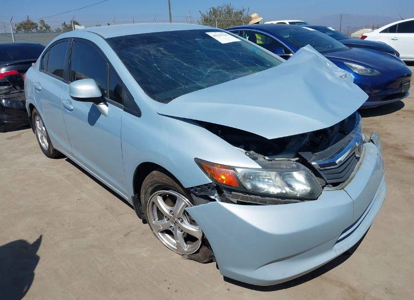 2012 Honda Civic NATURAL GAS (VIN 19XFB5F52CE002509) main photo