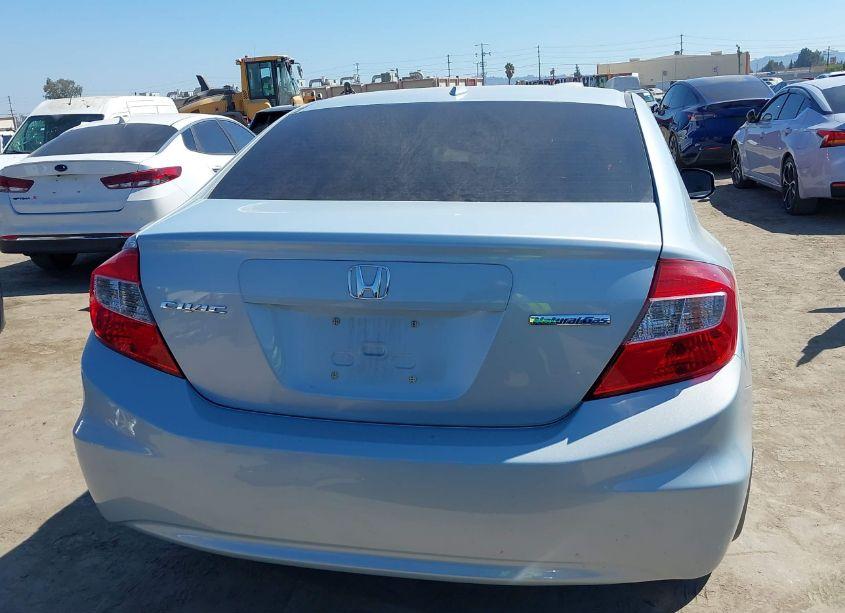 Photo 16 of 2012 Honda Civic NATURAL GAS (VIN 19XFB5F52CE002509)