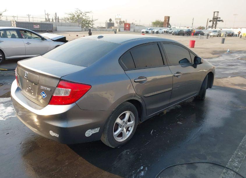 Photo 4 of 2012 Honda Civic SDN CNG/NATURAL GAS (VIN 19XFB5F53CE000378)