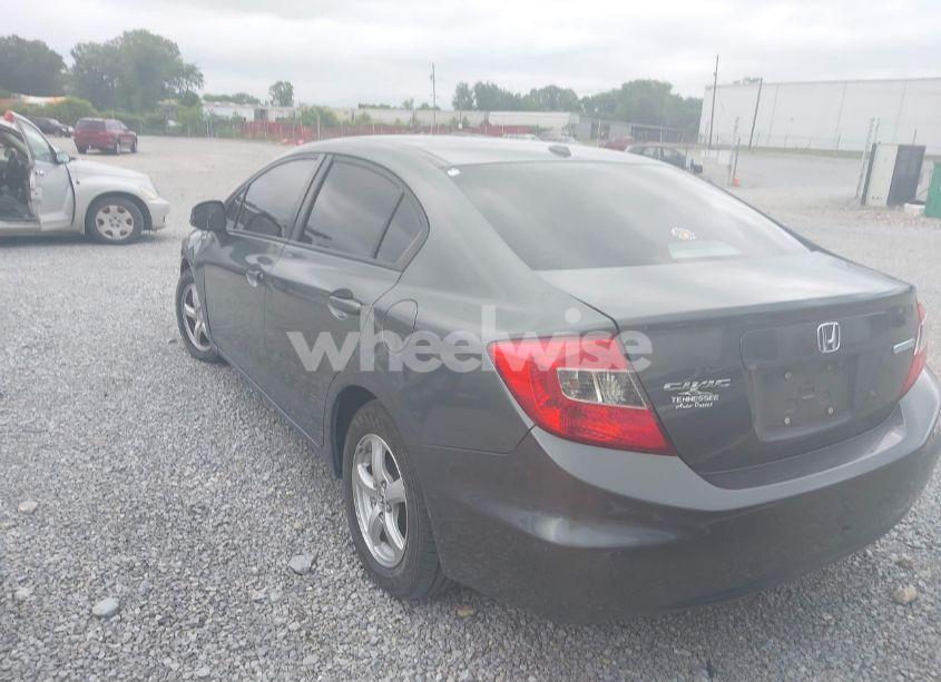 Photo 3 of 2012 Honda Civic SDN CNG/NATURAL GAS (VIN 19XFB5F53CE003667)