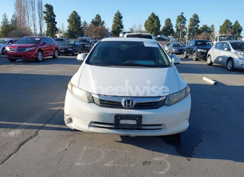 Photo 12 of 2012 Honda Civic SDN CNG/NATURAL GAS (VIN 19XFB5F56CE000231)