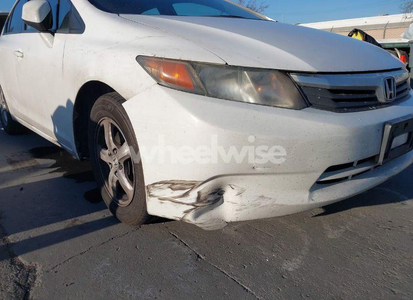 Photo 6 of 2012 Honda Civic SDN CNG/NATURAL GAS (VIN 19XFB5F56CE000231)