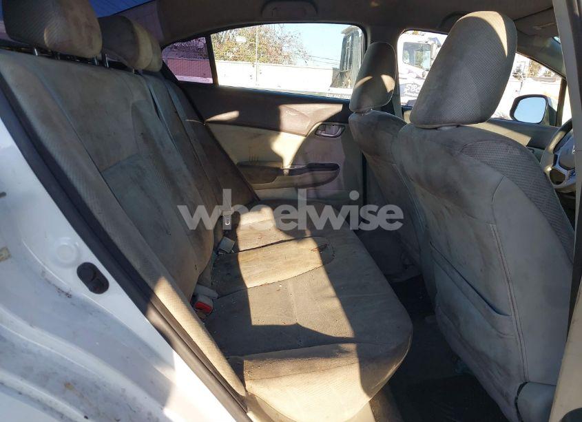 Photo 8 of 2012 Honda Civic SDN CNG/NATURAL GAS (VIN 19XFB5F56CE000231)