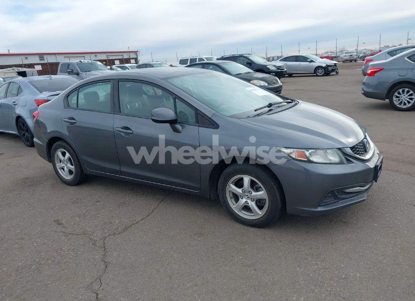 2013 Honda Civic NATURAL GAS (VIN 19XFB5F57DE000501) main photo