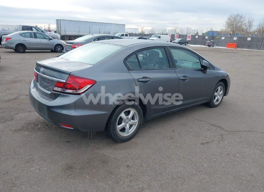Photo 4 of 2013 Honda Civic NATURAL GAS (VIN 19XFB5F57DE000501)