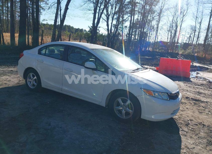 2012 Honda Civic NATURAL GAS (VIN 19XFB5F59CE001969) main photo