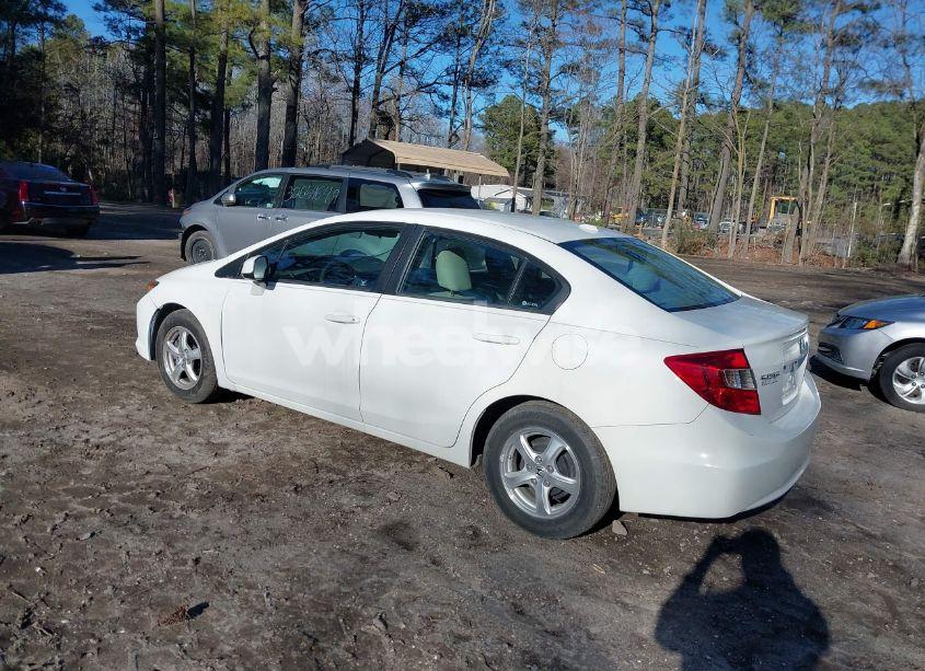 Photo 3 of 2012 Honda Civic NATURAL GAS (VIN 19XFB5F59CE001969)