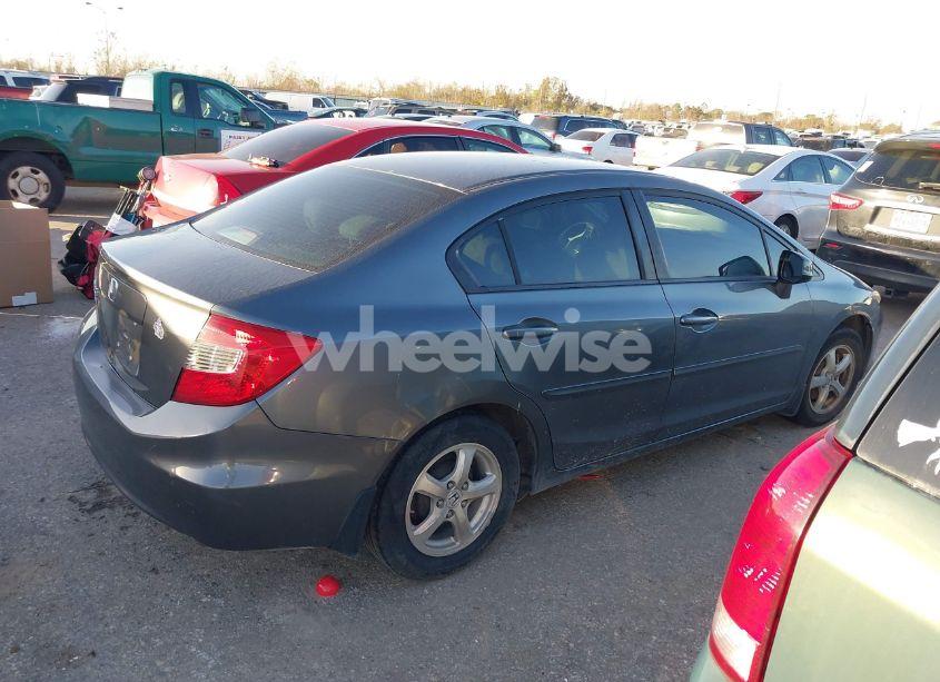 Photo 13 of 2012 Honda Civic NATURAL GAS (VIN 19XFB5F59CE003589)