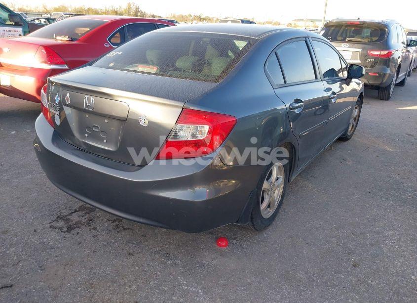 Photo 4 of 2012 Honda Civic NATURAL GAS (VIN 19XFB5F59CE003589)