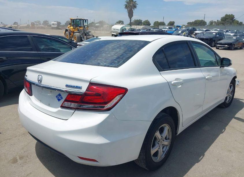 Photo 4 of 2013 Honda Civic NATURAL GAS (VIN 19XFB5F59DE000242)