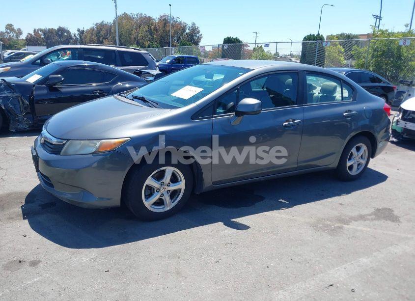 Photo 2 of 2012 Honda Civic NATURAL GAS (VIN 19XFB5F5XCE002158)