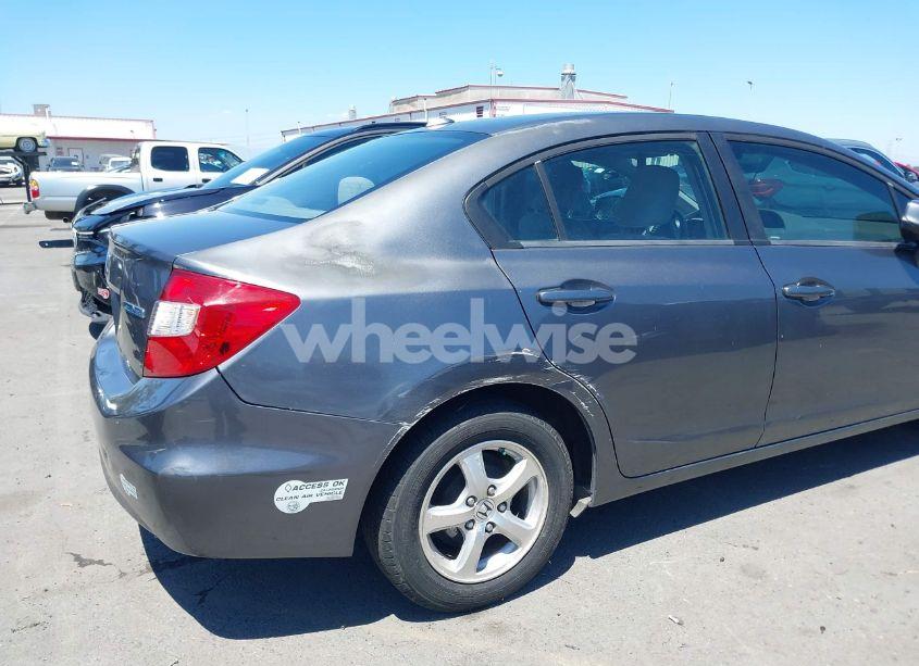 Photo 6 of 2012 Honda Civic NATURAL GAS (VIN 19XFB5F5XCE002158)