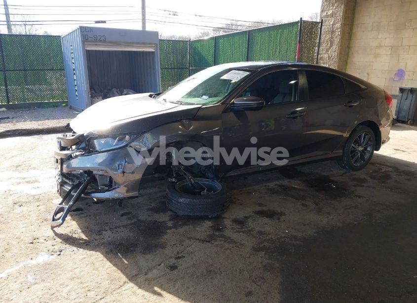 Photo 2 of 2021 Honda Civic EX (VIN 19XFC1F30ME005852)