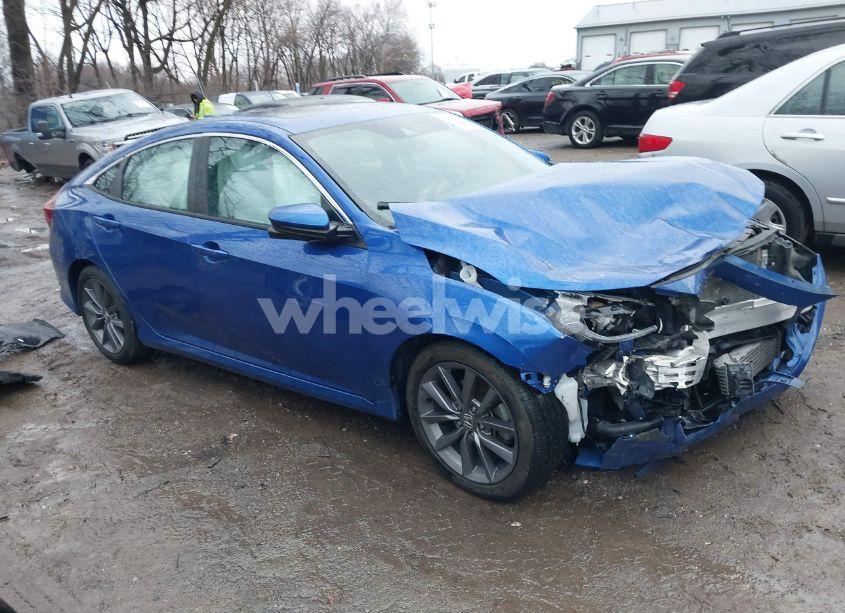 2021 Honda Civic EX (VIN 19XFC1F30ME008220) main photo