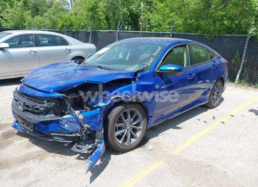 Photo 2 of 2021 Honda Civic EX (VIN 19XFC1F31ME001289)