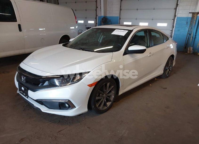 Photo 2 of 2021 Honda Civic EX (VIN 19XFC1F31ME200309)