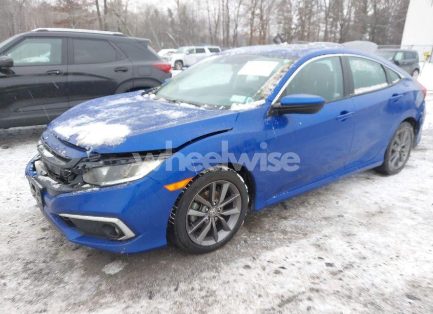 Photo 2 of 2021 Honda Civic EX (VIN 19XFC1F31ME208832)