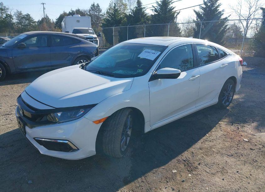 Photo 2 of 2021 Honda Civic EX (VIN 19XFC1F32ME012933)