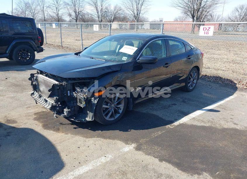 Photo 2 of 2021 Honda Civic EX (VIN 19XFC1F32ME206507)