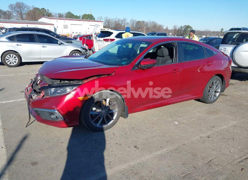 Photo 2 of 2019 Honda Civic EX (VIN 19XFC1F33KE004367)