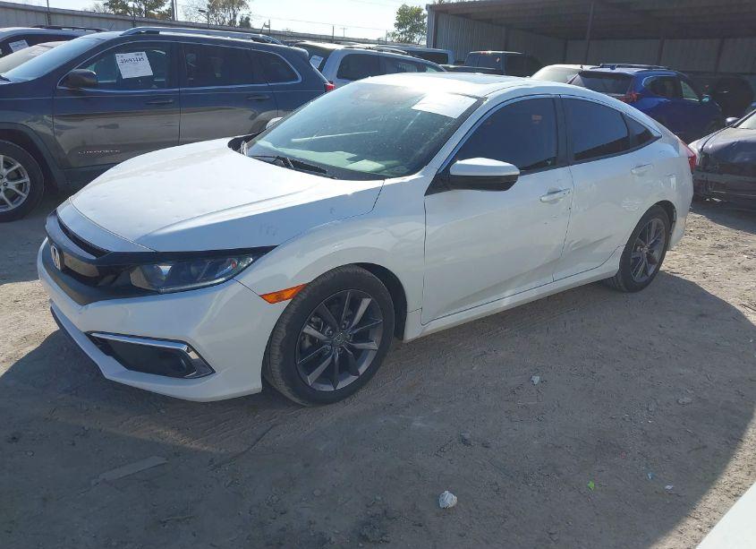 Photo 2 of 2021 Honda Civic EX (VIN 19XFC1F33ME011015)