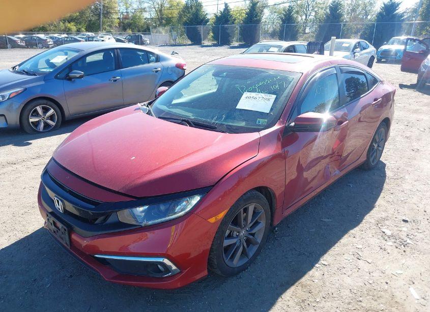 Photo 2 of 2020 Honda Civic EX (VIN 19XFC1F34LE022345)