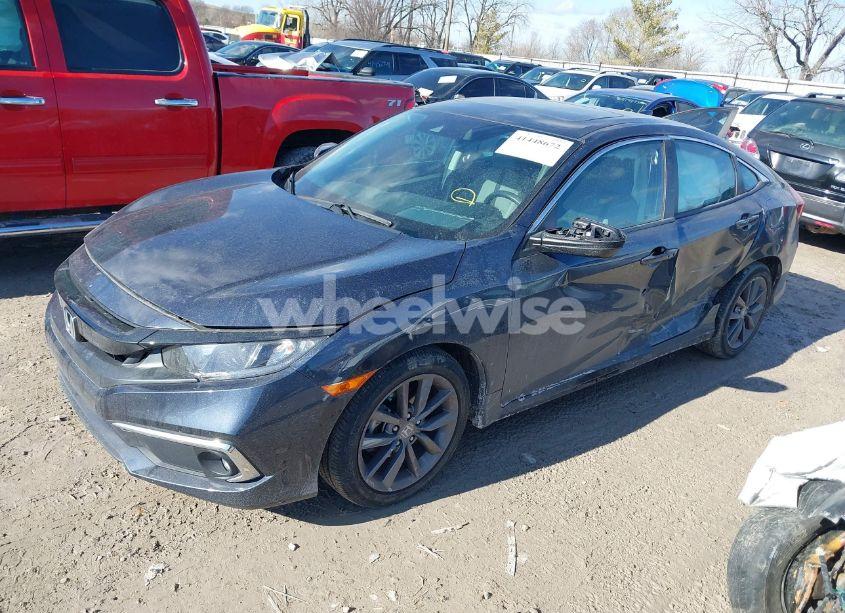 Photo 2 of 2021 Honda Civic EX (VIN 19XFC1F34ME004378)