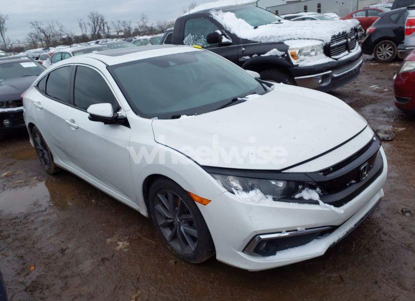 2019 Honda Civic EX (VIN 19XFC1F35KE000160) main photo
