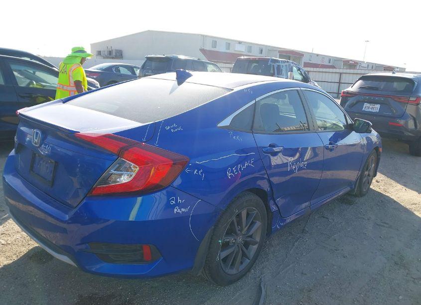 Photo 4 of 2021 Honda Civic EX (VIN 19XFC1F35ME003191)