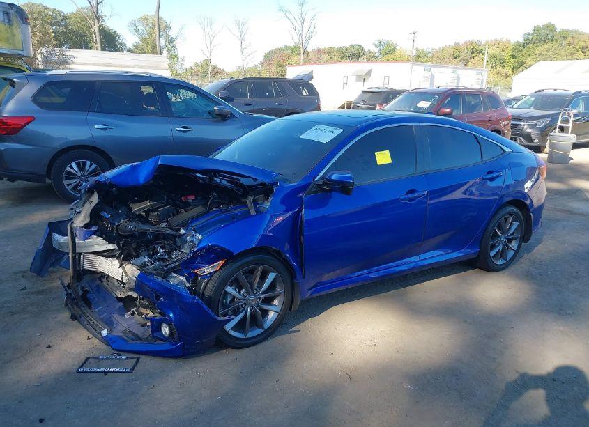 Photo 2 of 2021 Honda Civic EX (VIN 19XFC1F35ME201124)