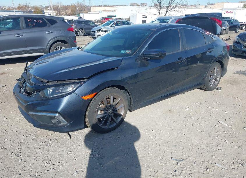 Photo 2 of 2021 Honda Civic EX (VIN 19XFC1F36ME203027)