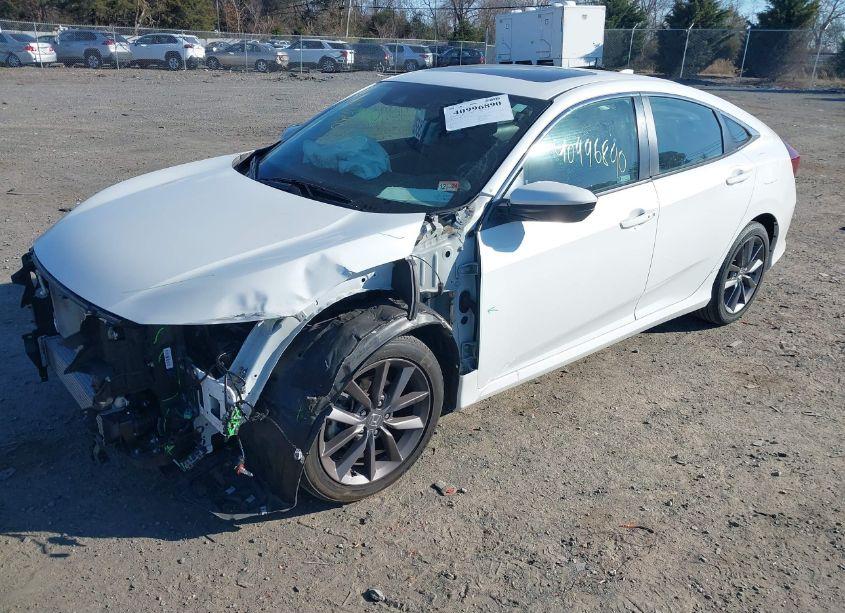 Photo 2 of 2021 Honda Civic EX (VIN 19XFC1F36ME206932)