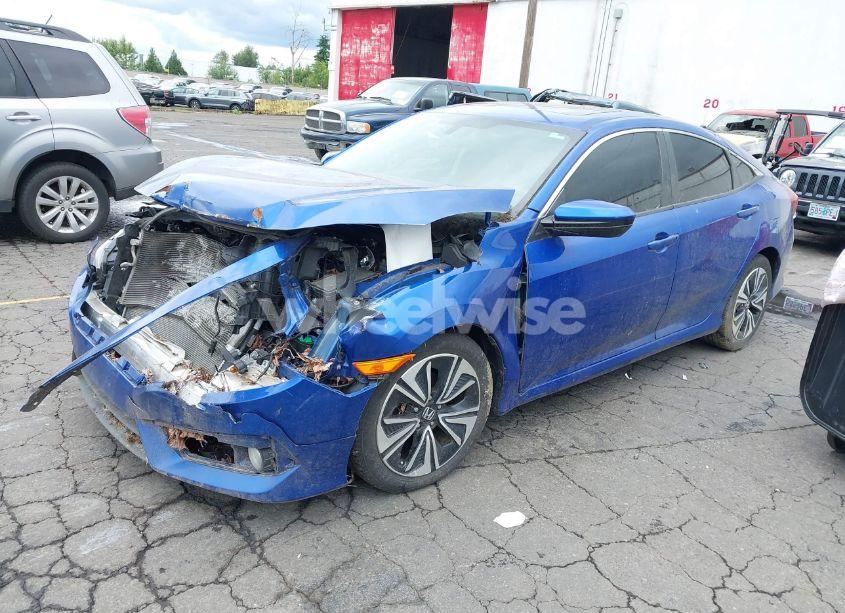 Photo 2 of 2016 Honda Civic EX-T (VIN 19XFC1F37GE204644)