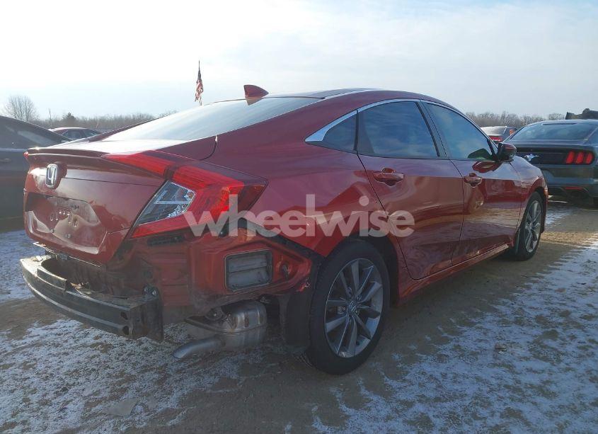 Photo 4 of 2019 Honda Civic EX (VIN 19XFC1F37KE005411)