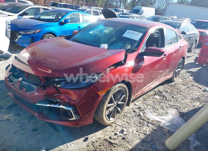 Photo 2 of 2019 Honda Civic EX (VIN 19XFC1F37KE200800)