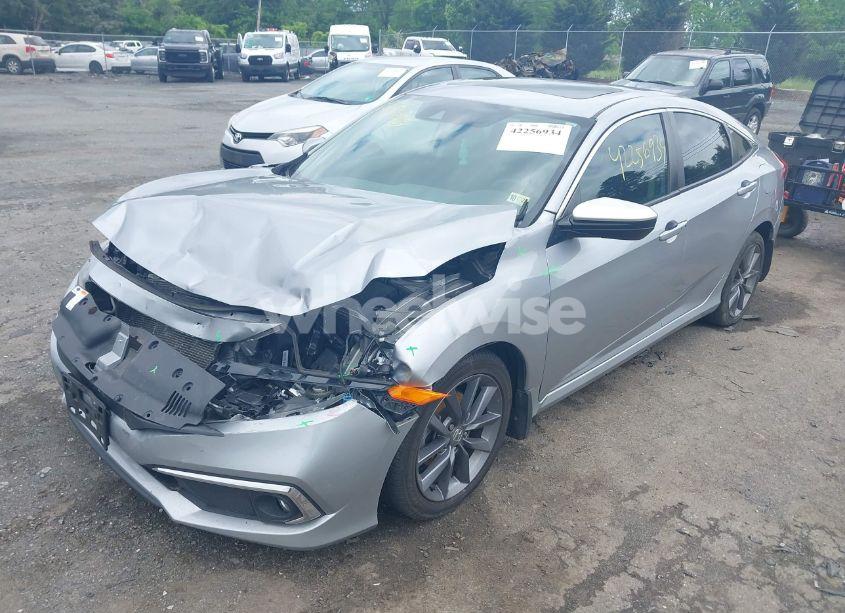 Photo 2 of 2020 Honda Civic EX (VIN 19XFC1F37LE010982)
