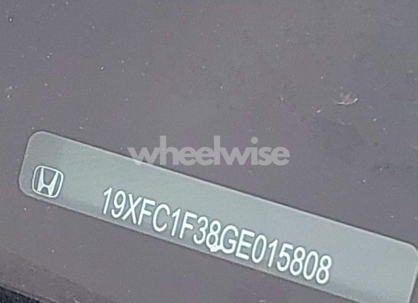 Photo 9 of 2016 Honda Civic EX-T (VIN 19XFC1F38GE015808)