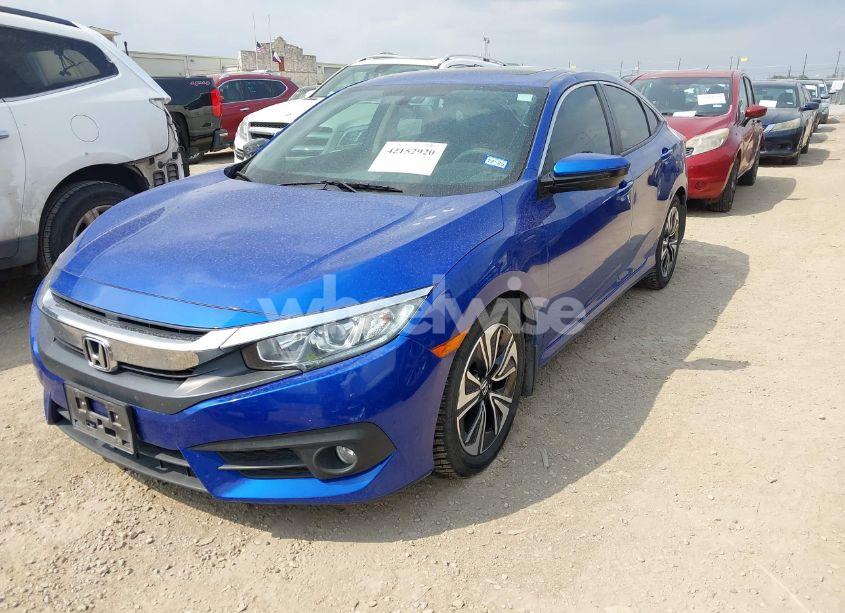 Photo 2 of 2016 Honda Civic EX-T (VIN 19XFC1F38GE044676)