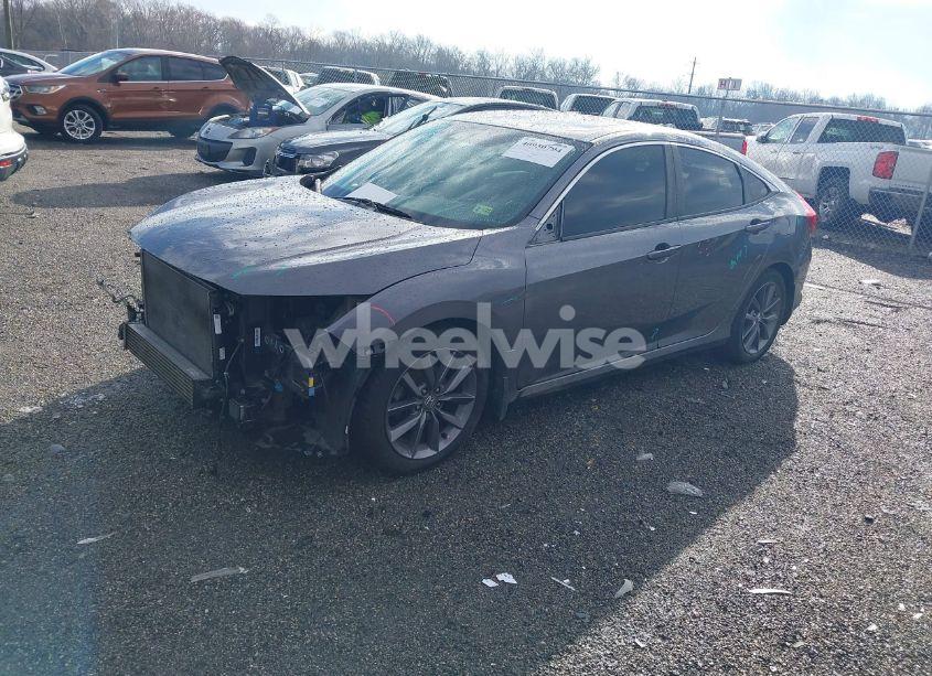 Photo 2 of 2019 Honda Civic EX (VIN 19XFC1F39KE006401)