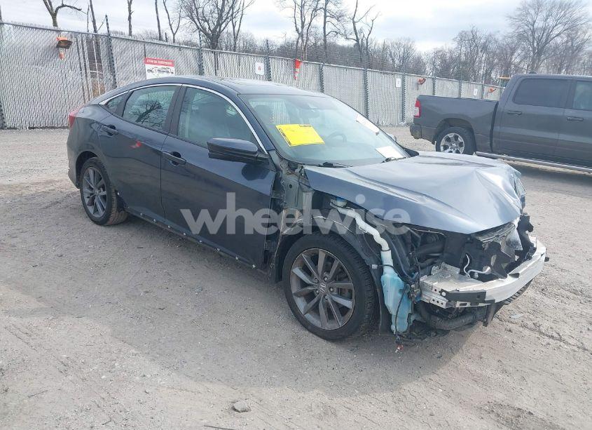 2019 Honda Civic EX (VIN 19XFC1F39KE212186) main photo