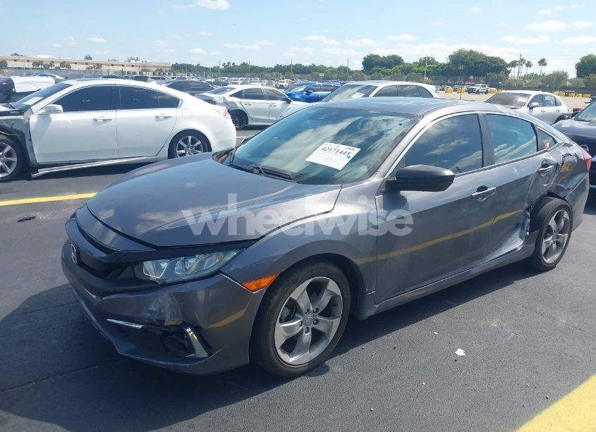 Photo 2 of 2021 Honda Civic EX (VIN 19XFC1F39ME014128)