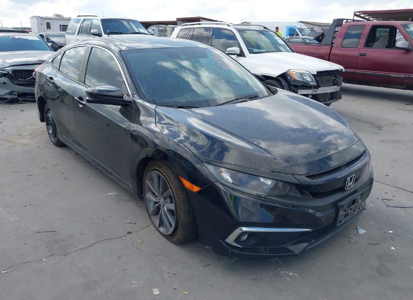 2019 Honda Civic EX (VIN 19XFC1F3XKE003474) main photo