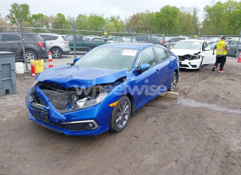 Photo 2 of 2020 Honda Civic EX (VIN 19XFC1F3XLE011172)