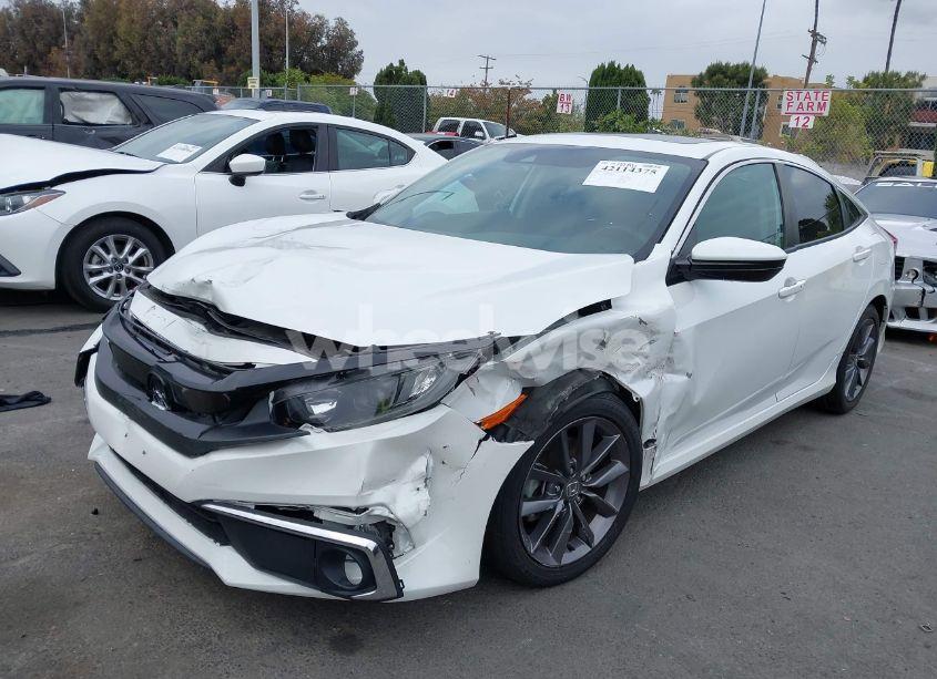 Photo 2 of 2021 Honda Civic EX (VIN 19XFC1F3XME203726)