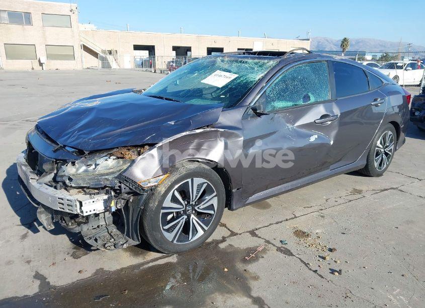 Photo 2 of 2016 Honda Civic EX-L (VIN 19XFC1F70GE206416)