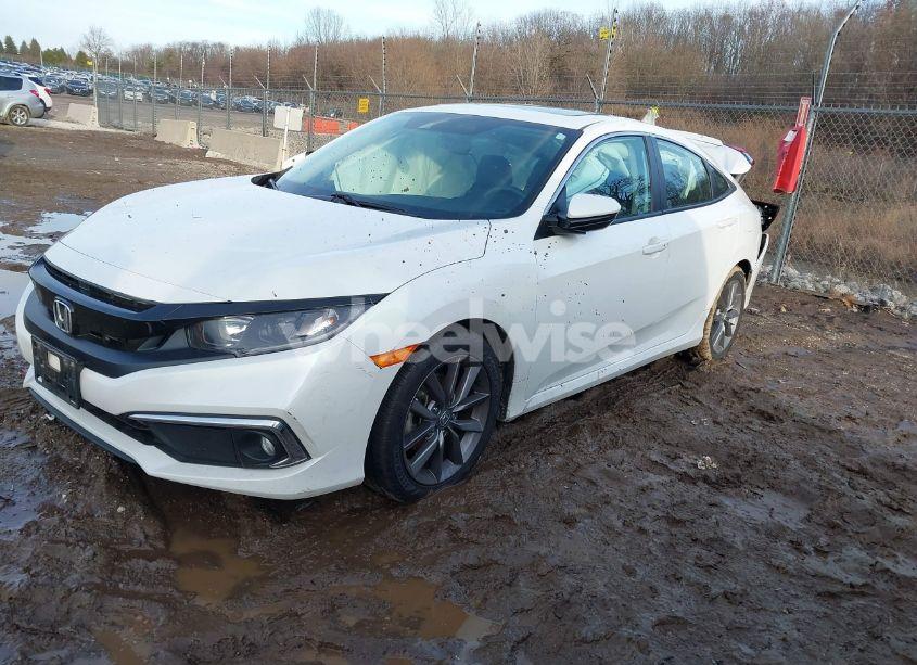 Photo 2 of 2019 Honda Civic EX-L (VIN 19XFC1F70KE018732)