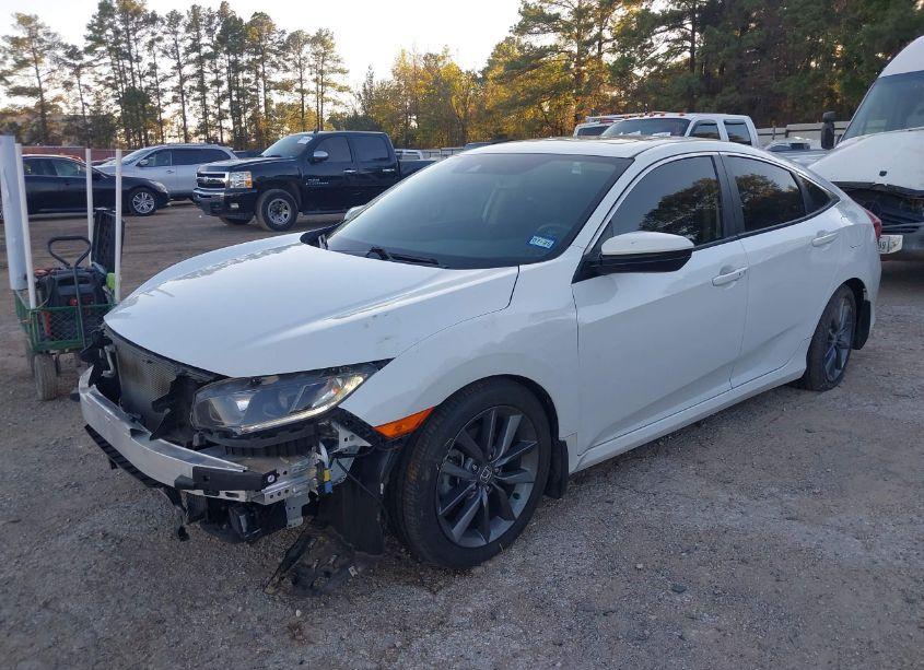 Photo 2 of 2021 Honda Civic EX-L (VIN 19XFC1F71ME002218)