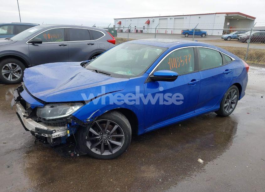 Photo 2 of 2021 Honda Civic EX-L (VIN 19XFC1F71ME005698)