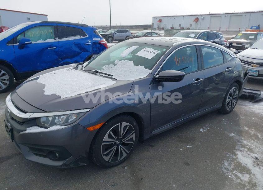 Photo 2 of 2016 Honda Civic EX-L (VIN 19XFC1F72GE027147)